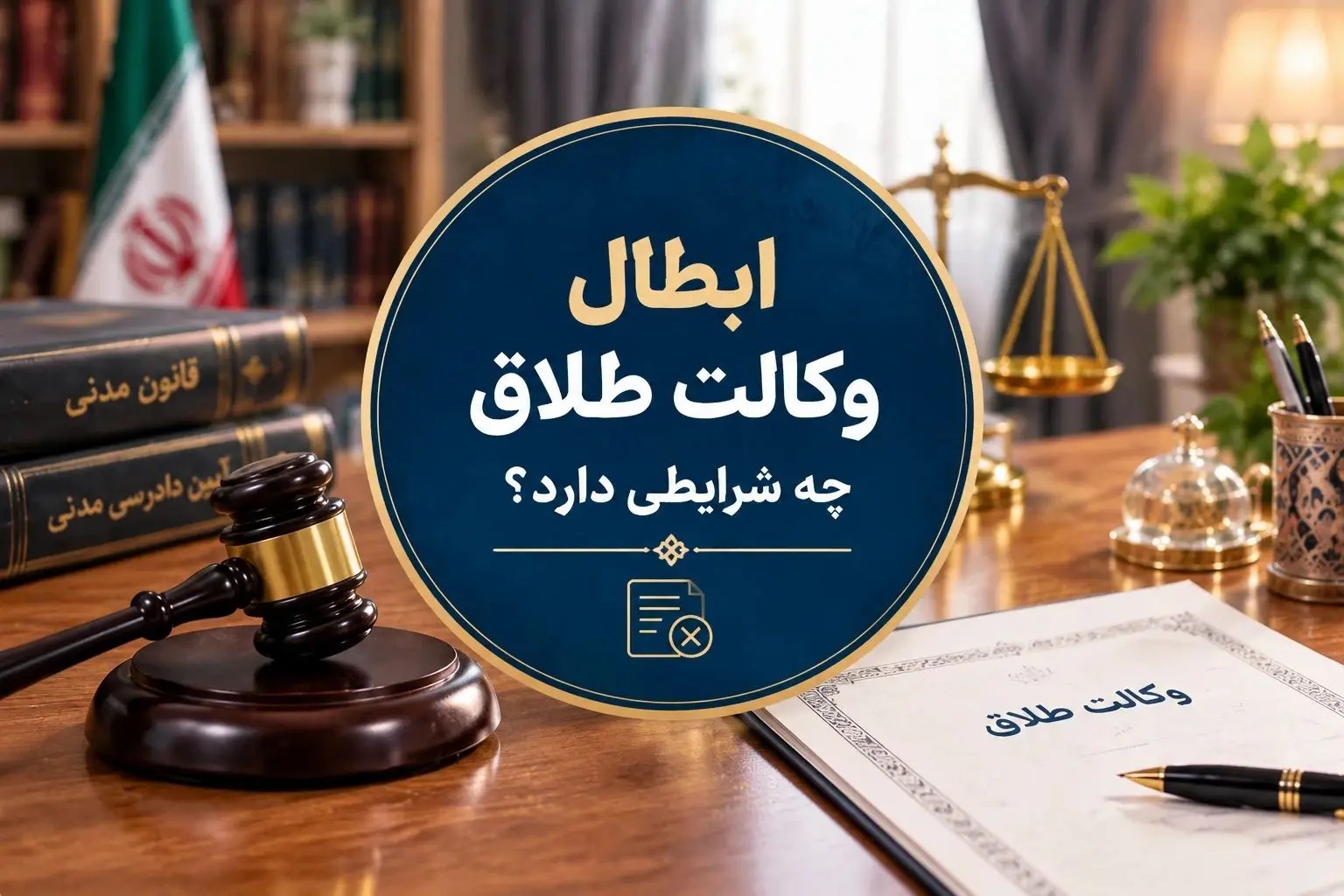 ابطال وکالت طلاق