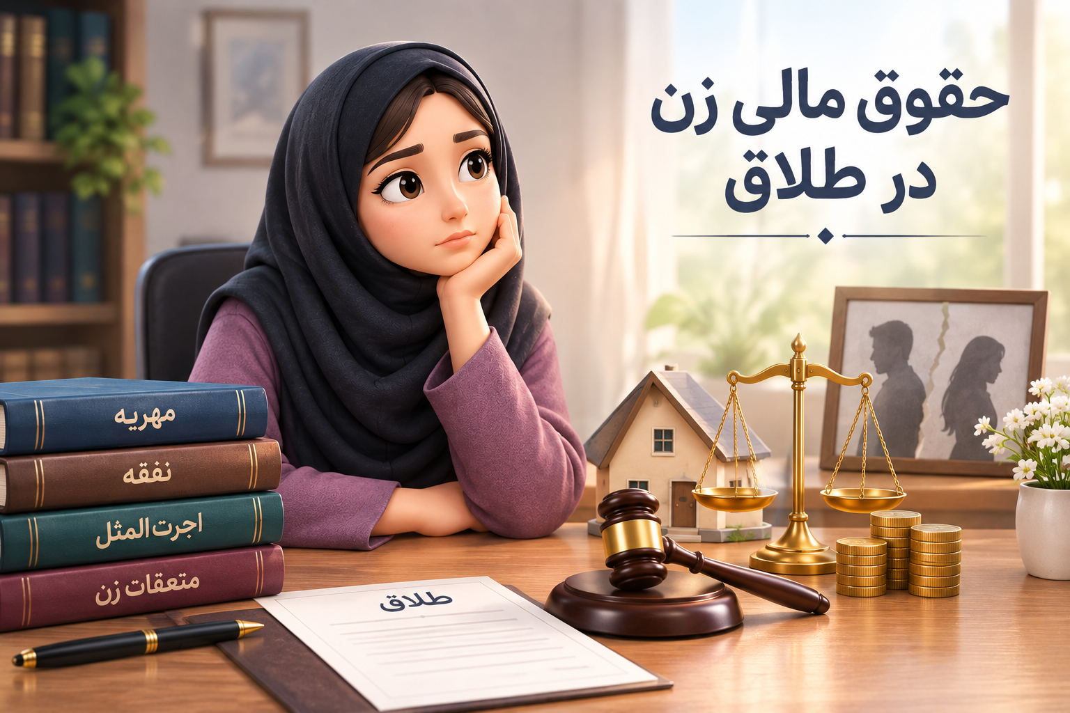 حقوق مالی زن در طلاق