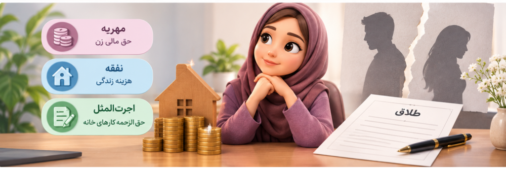 حقوق مالی زن در طلاق