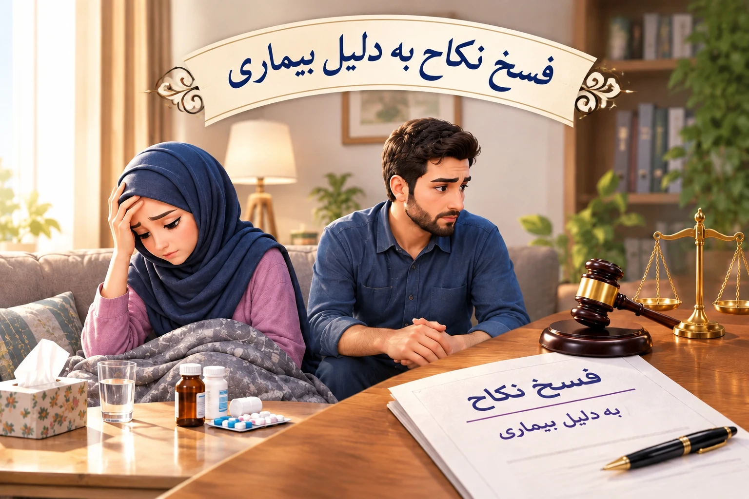 فسخ نکاح به دلیل بیماری