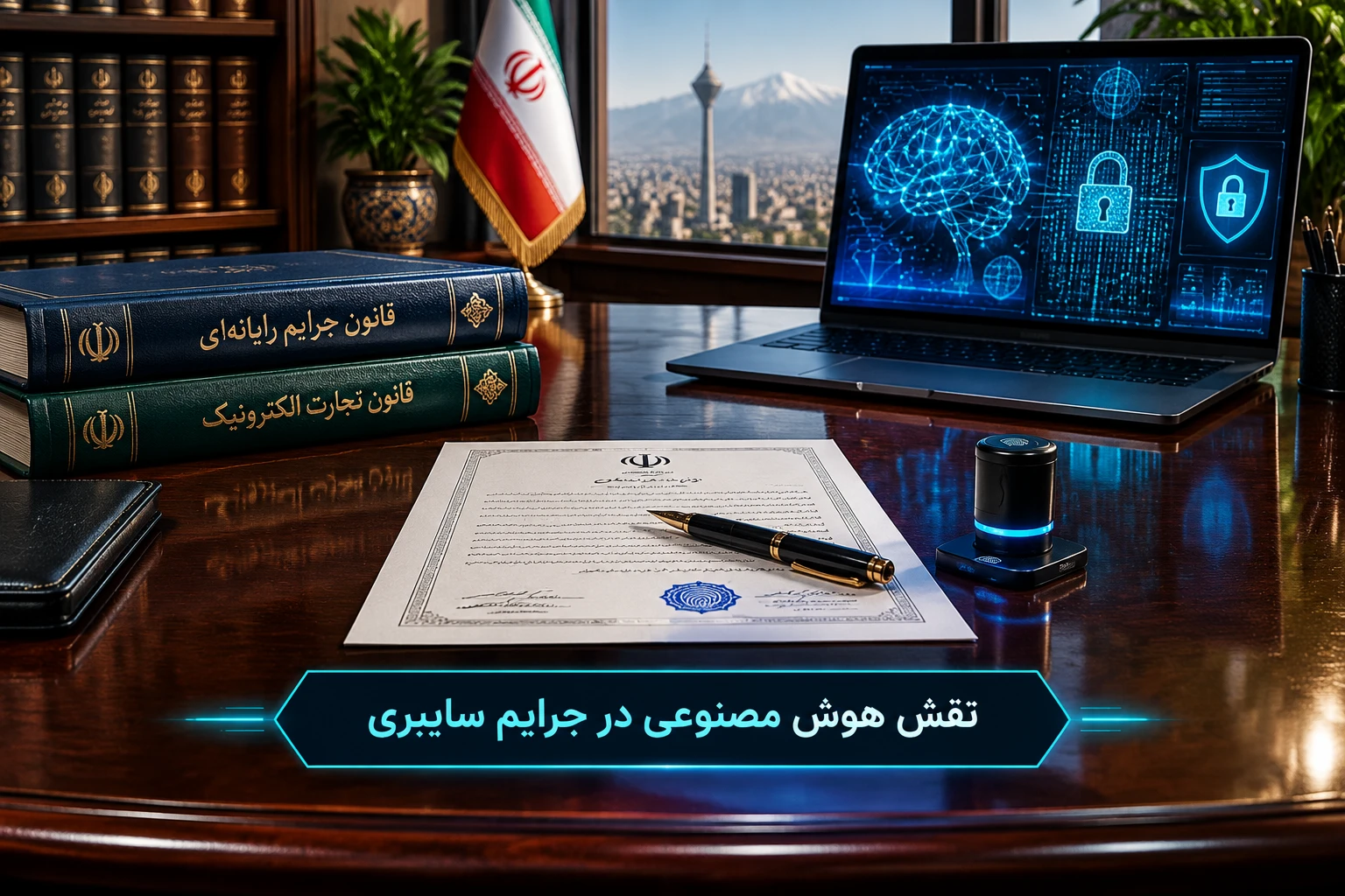 نقش هوش مصنوعی در جرایم سایبری